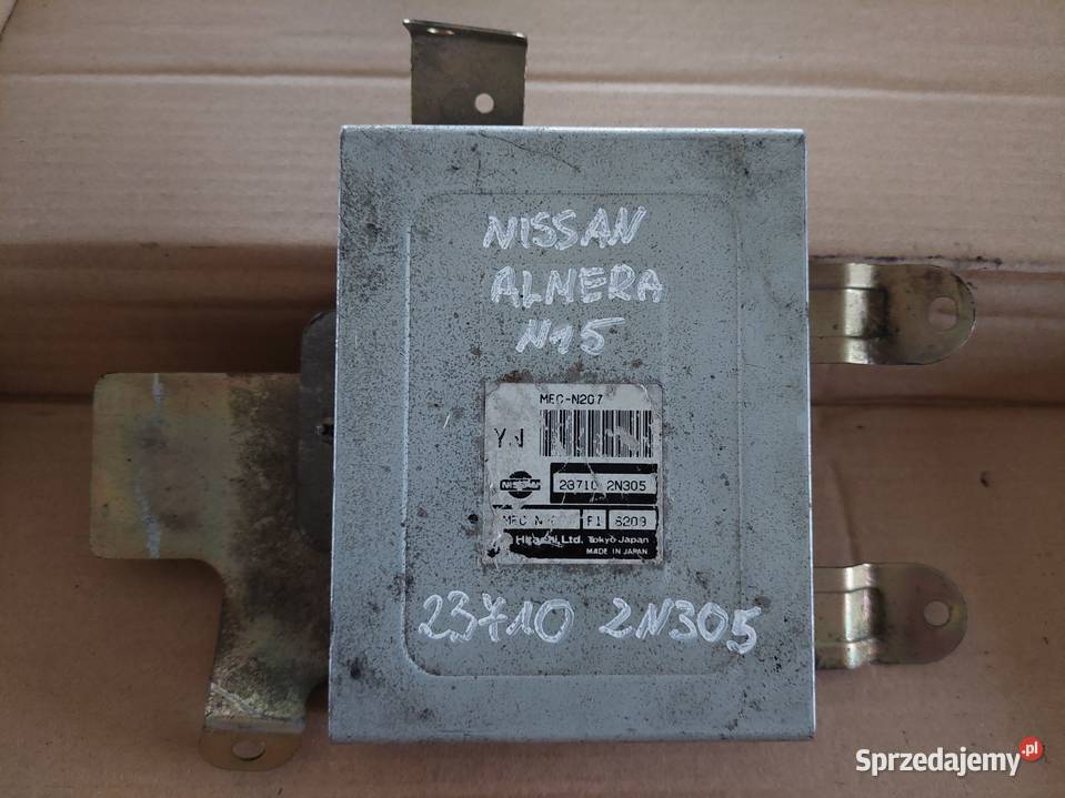 NISSAN ALMERA komputer sterownik 237102N305 Układ elektryczny silnika