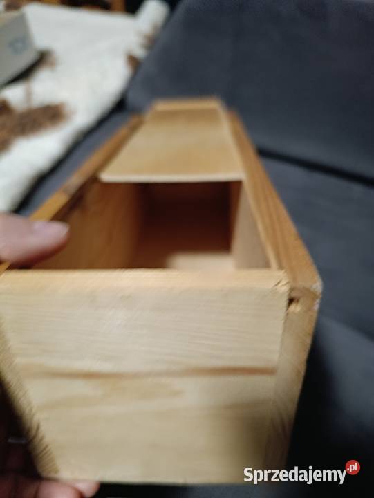 pudełko dekoracje drewniane ozdobne skrzynka Poznań sprzedam