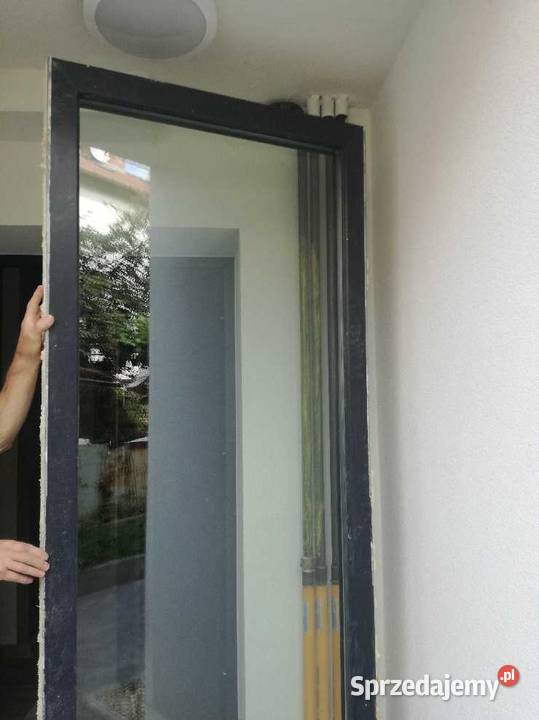 Okno PCV 3szybowe Antracyt nie uchylne 225cm Wolsztyn