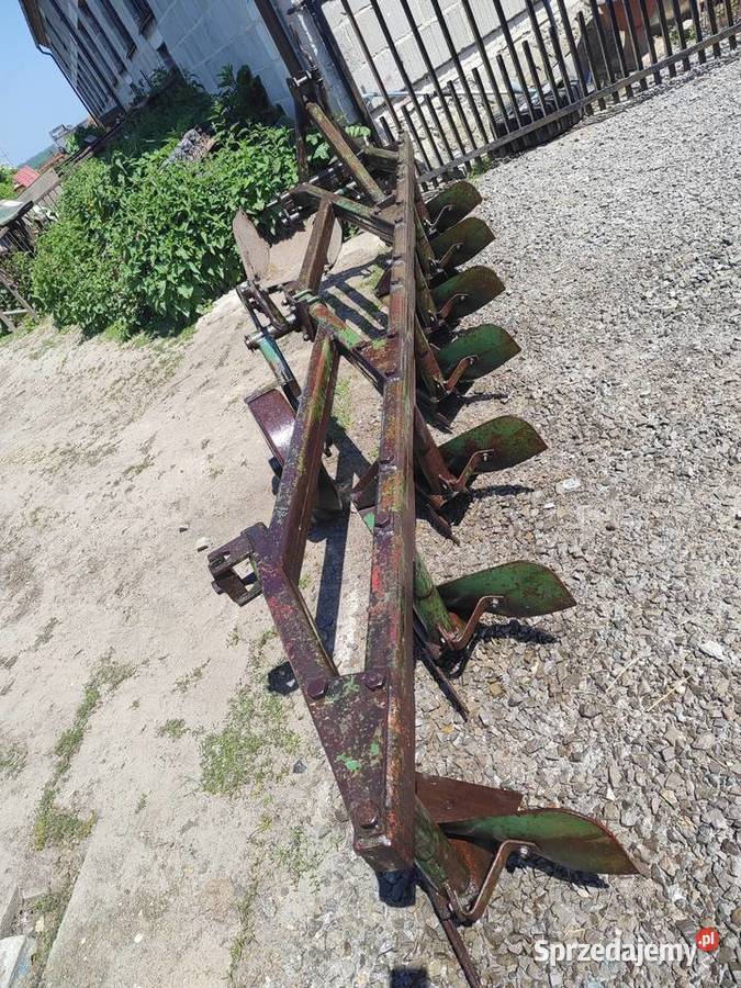 Pług 7skibowy oryginalny Grudziądz prosta rama