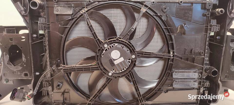 VW TAYRON PAS PRZEDNI CHŁODNICE KOMPLET 15 ETSI Wentylatory chłodnic klimatyzacji