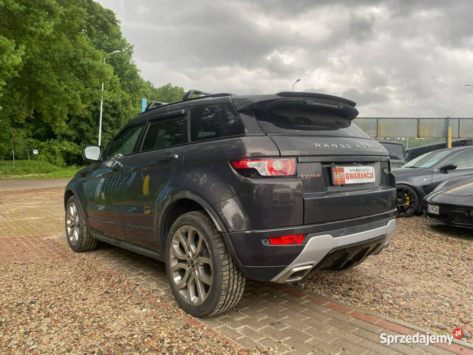 Land Rover Range Rover Evoque 20i benzautomat aluminiowe felgi Range Rover Evoque pomorskie Gdańsk