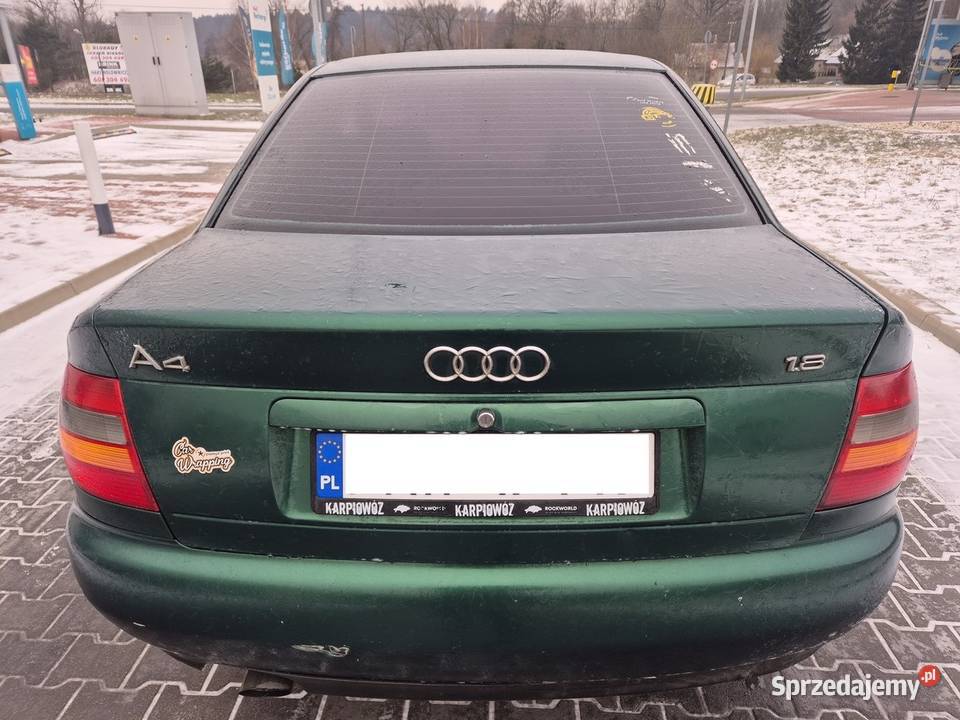 AUDI A4 B5 SEDAN 1800 BGAZOPŁATY NA manualna dolnośląskie