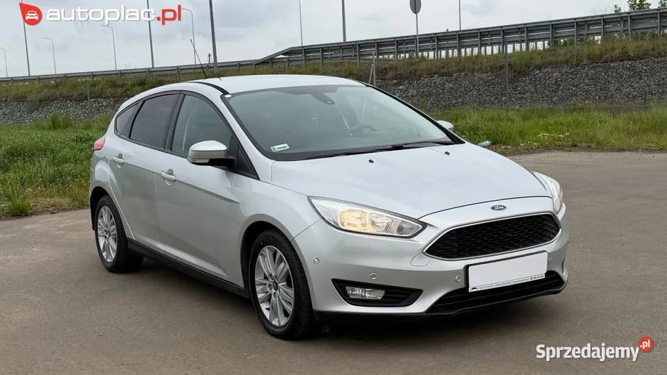 Ford Focus Raty Klima Navi Park Assist148 Salon srebrny wielkopolskie sprzedam