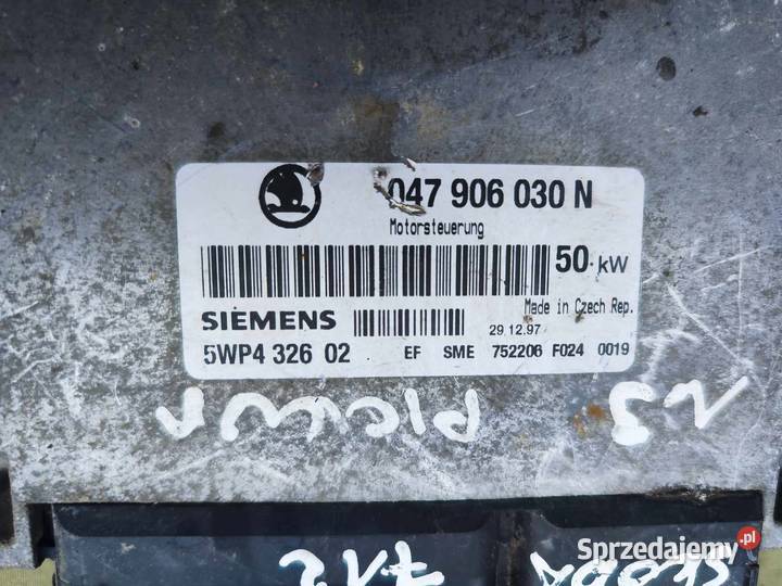 Skoda Felicia Sterownik Komputer silnika osobowe Bolków