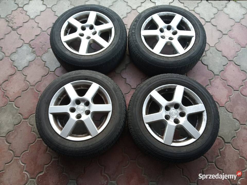 Felgi alu 15 5x112 ET38 opony Pirelli 18565 R15 Średnica 15" Ryglice