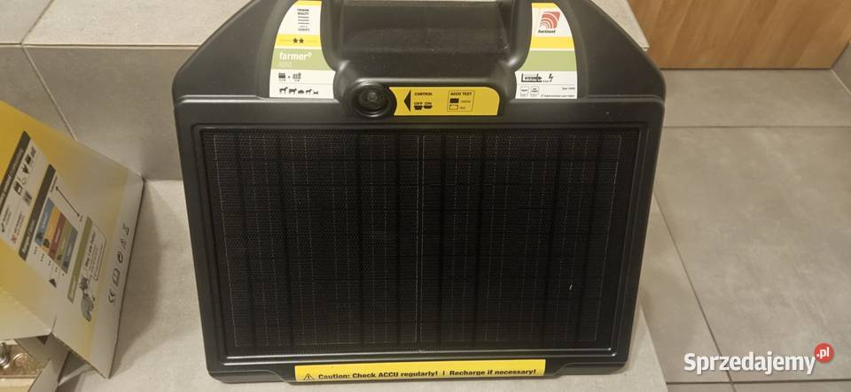 Elektryzator pastwiskowy solarny 12V Czarniecka Góra