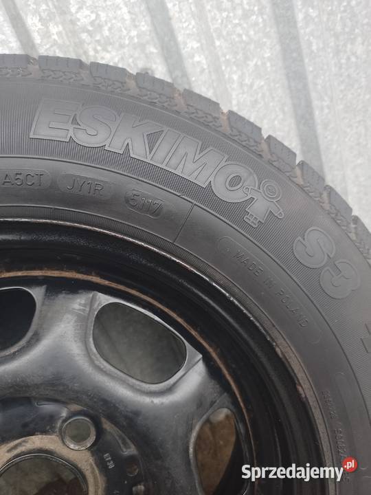 2 Koła r13 4x100 Zima Sava 15580 2017r 62mm sprzedam