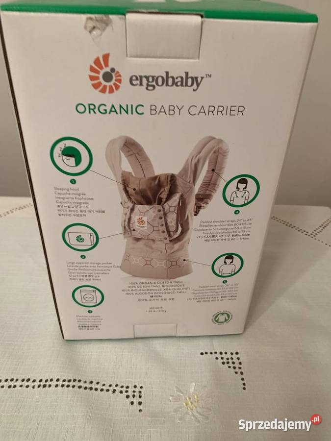 Nosidełko Ergobaby organic Szczecin