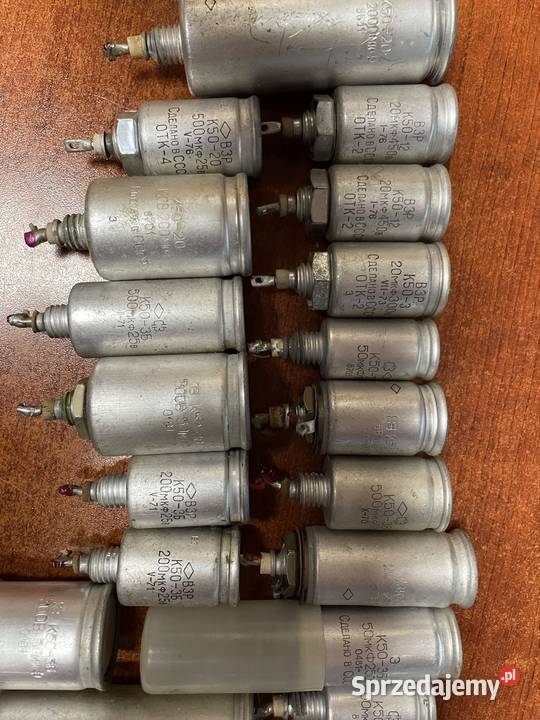 Kondensator Elektrolit K503B Różne 36 Czechowice-Dziedzice
