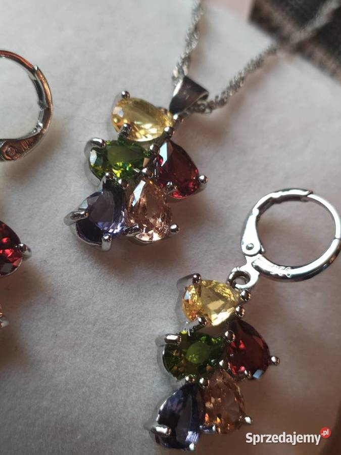 Komplet biżuterii grawerowanie 925 Gliwice