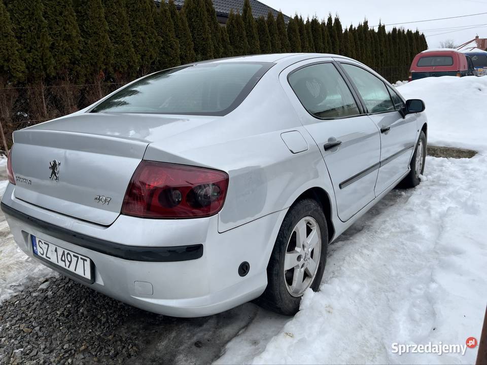 Peugeot 407 18bg 2006r sprowadzony z Francji Hatchback Jarosław