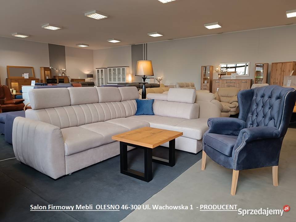 Narożnik CASTEL 190x275 Tkanina Zmywalna Do Olesno