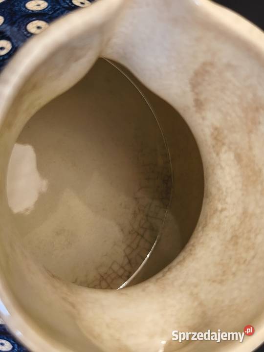 Duży dzbanek ceramika Bolesławiec Porcelana i szkło Chełm