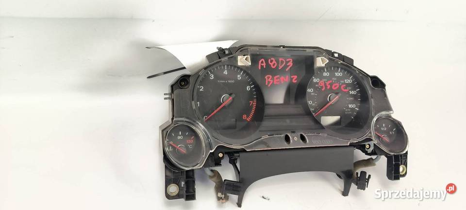 LICZNIK ZEGAR AUDI A8 D3 4E0920950C osobowe Lipno