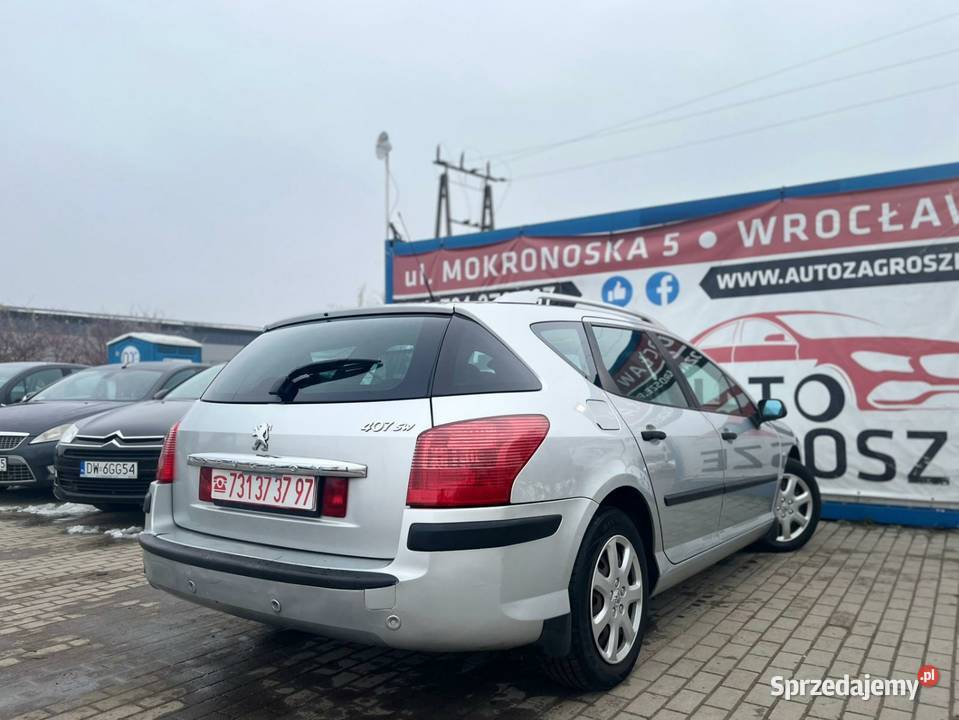 Peugeot 407 20 HDI 2005 Kombi Panorama Zamiana 407 Wrocław