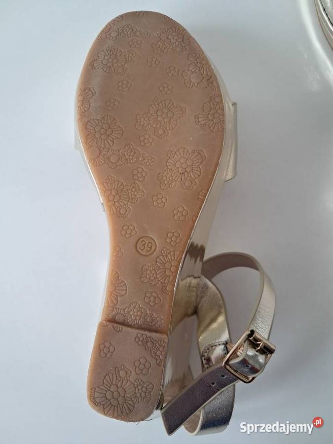 Buty damskie sandały złote Beauty girls do Kraków sprzedam