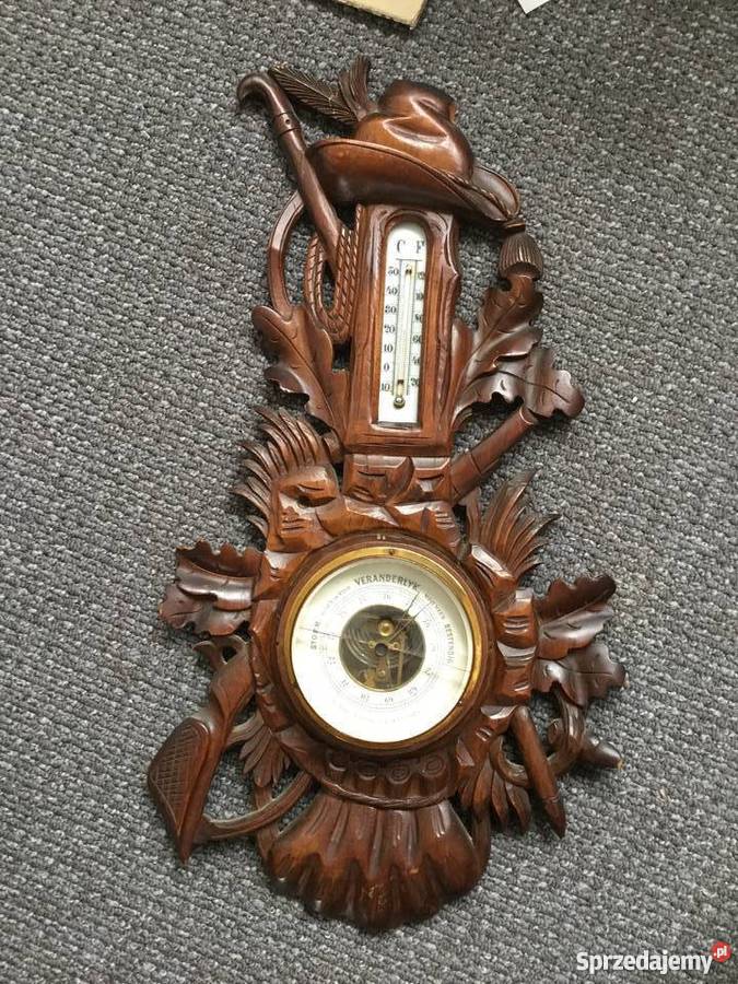 Barometr myśliwski zbite szkiełko super Bystrzyca Kłodzka sprzedam