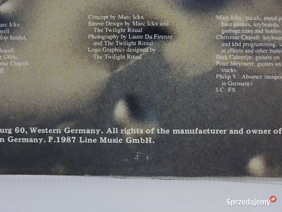 A SplitSecond Neurobeat White Vinyl 1987 lubelskie