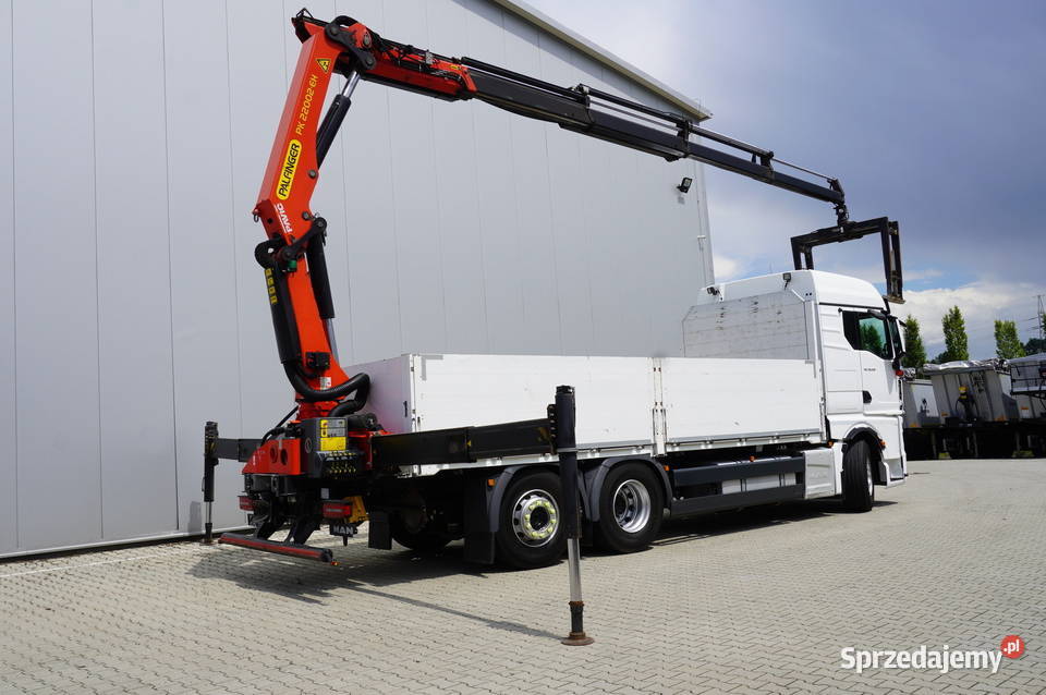 MAN TGX 26510 6x2 HDS Palfinger PK 22002EH C 13 Rok produkcji 2022 Kraków