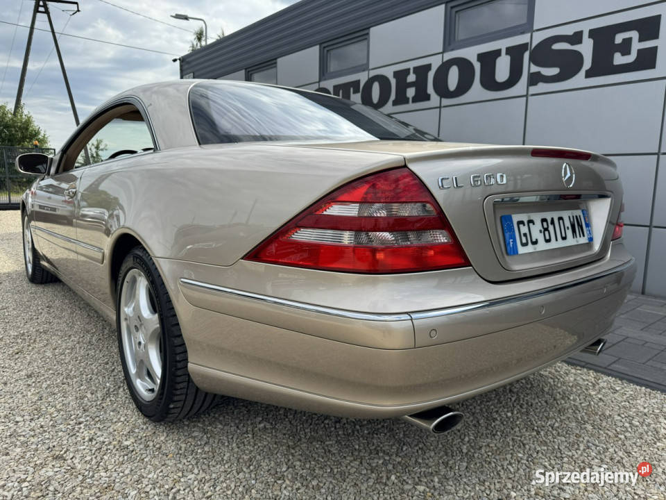 Mercedes CL 600 V12 C215 19992006 Mercedes-Benz śląskie Chełm Śląski