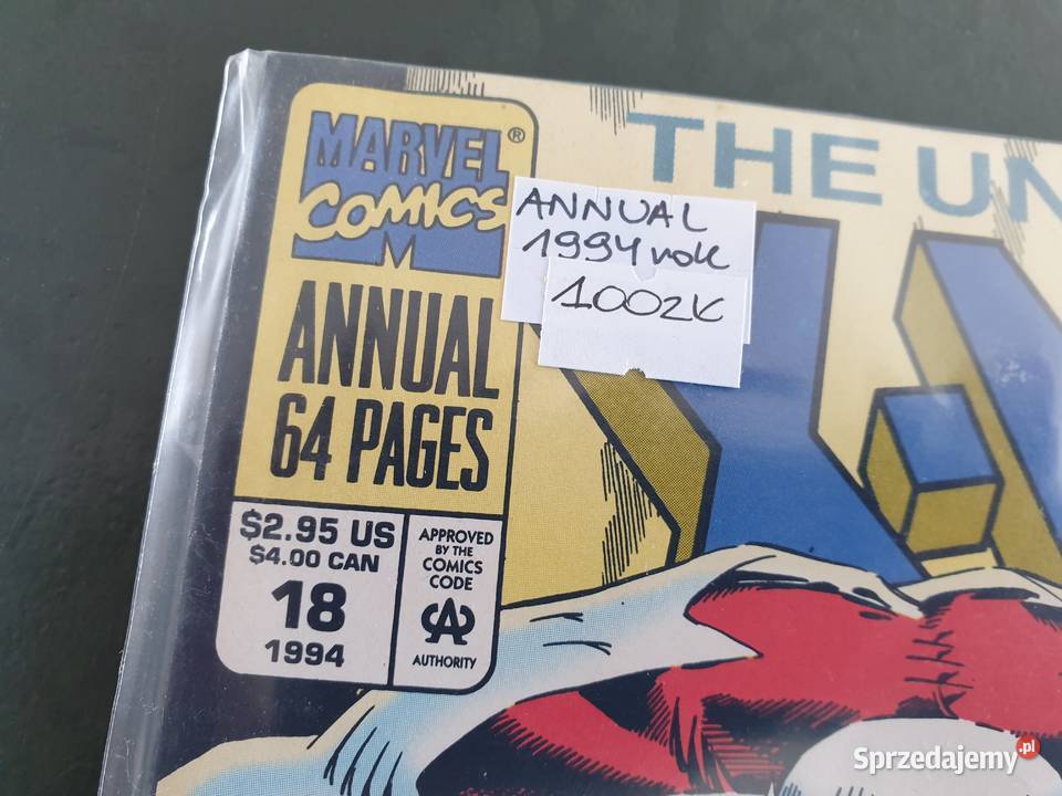 The Uncanny XMen Annual 7 komiksów Marvel USA