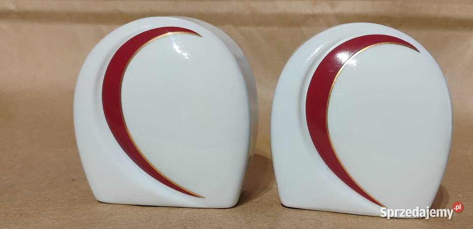Seltmann Weiden Zestaw Solniczka I Pieprzniczka Porcelana i szkło Opole