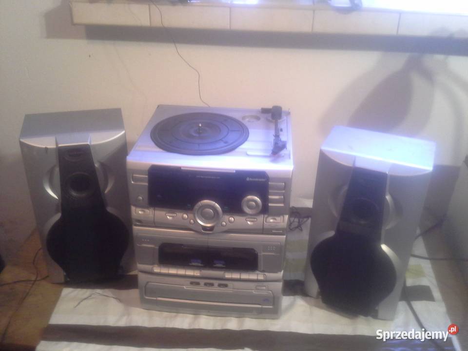 Wieża z gramofonem i zmieniarką CD Soundmaster mcd 5020 mp3