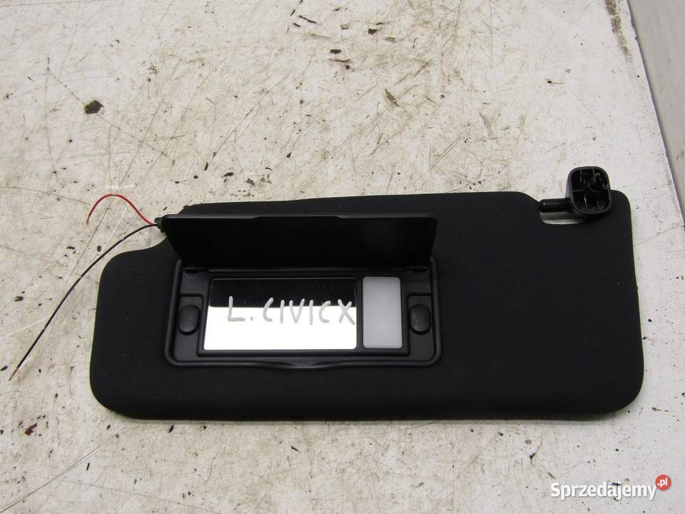 OSŁONA PRZECIWSŁONECZNA LEWA LEWE HONDA CIVIC X Podsufitki sprzedam