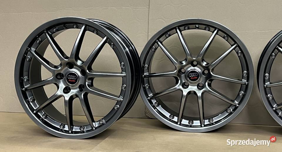 Felgi Alessio Turbo 8Jx19 ET35 5x112 Audi VW BMW Opony i felgi Gostyń