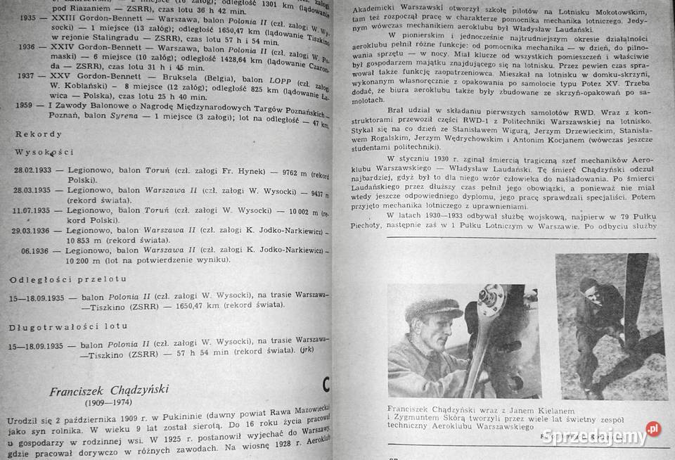 Mała encyklopedia lotników polskich J R Chełm