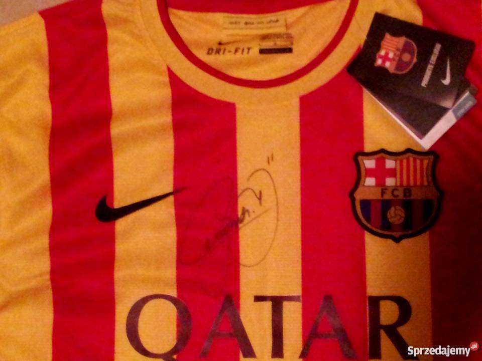 Neymar koszulka i książka z autografami podkarpackie Ropczyce sprzedam