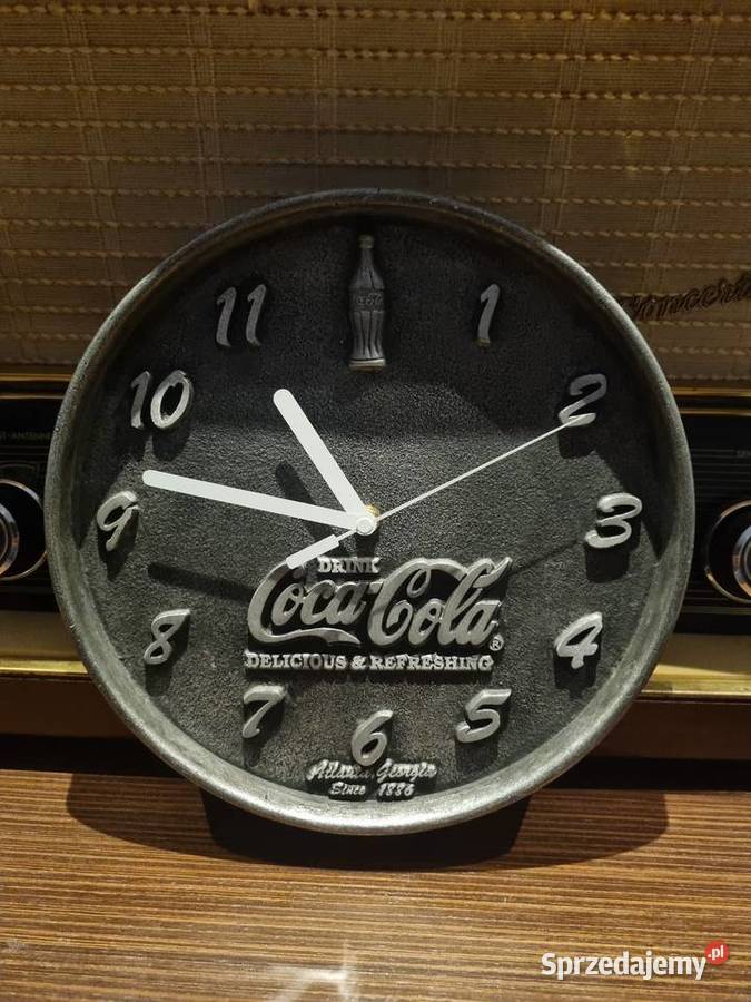 Zegar ścienny Coca Cola Made in USA ścienny Zegary Solnica