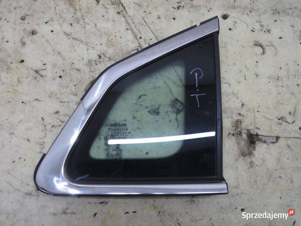 SZYBA KAROSERYJNA PRAWY TYŁ 14 QASHQAI J11 15