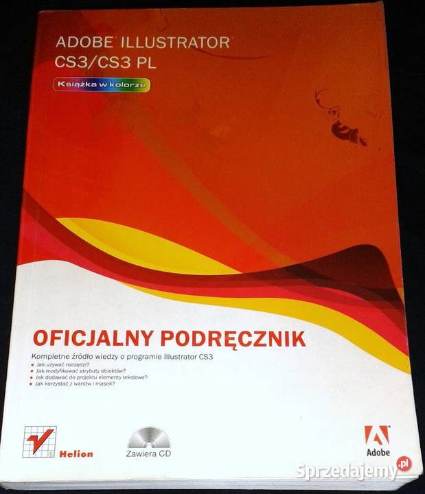Adobe Illustrator CS3CS3 Oficjalny podręcznik sprzedam