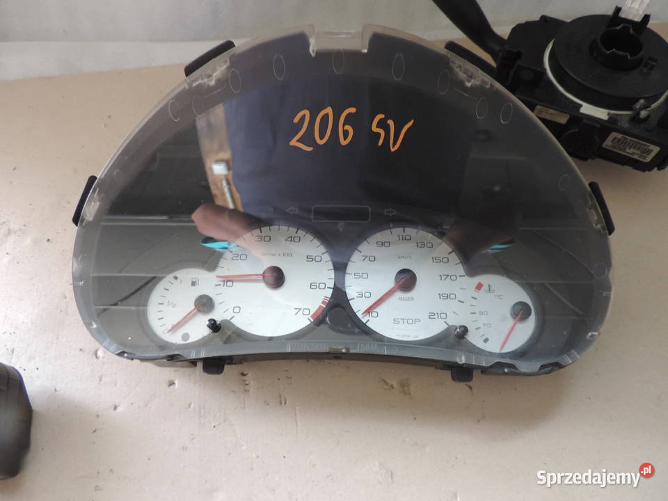 Licznik Obrotomierz Peugeot 206 9648836680 osobowe