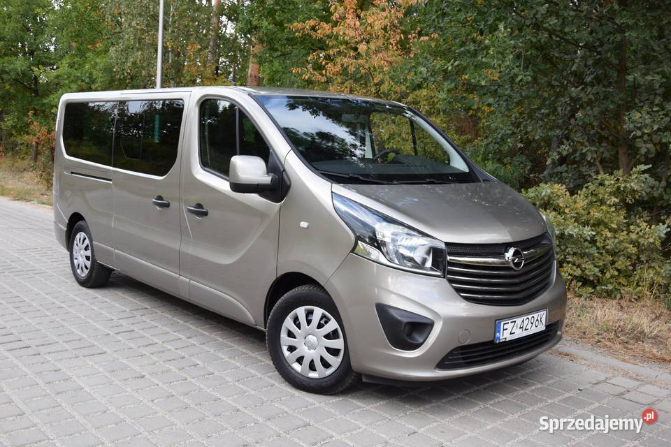 OPEL VIVARO SALON POLSKA 9osób Długi Mały Vivaro lubuskie