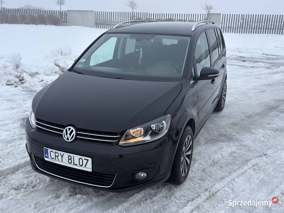 Volkswagen Touran II 16TDI 7osobowy SuperStan nieuszkodzony Skarszewy