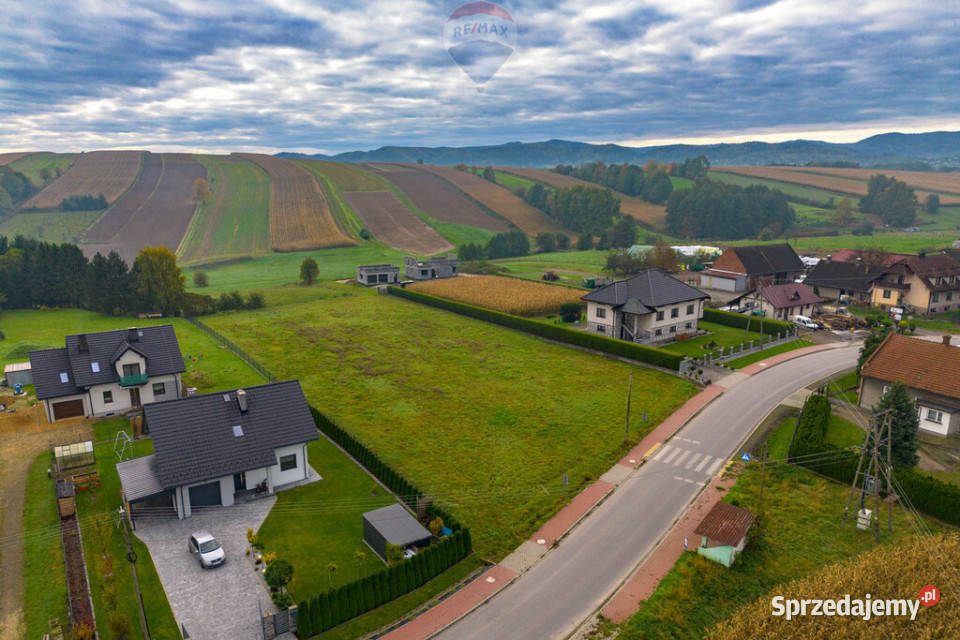 Wieprz k Andrychowa działki z pozwoleniem 20m Sprzedaż sprzedam