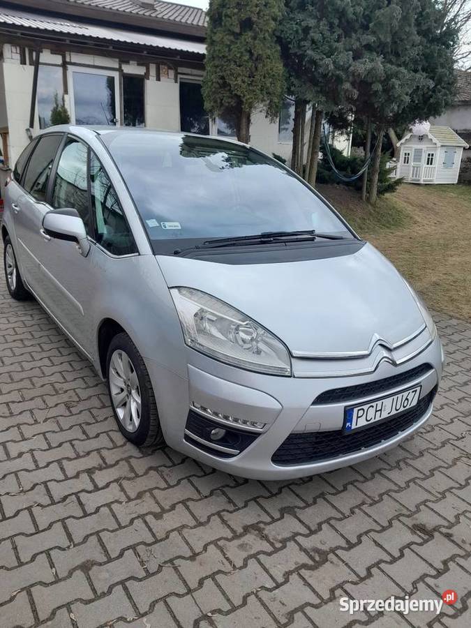 Citron c4 Picasso 16hdi 2011r srebrny Nakło nad Notecią