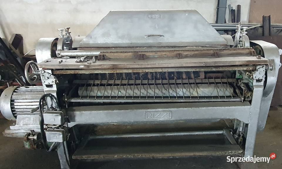 RIZZI szlifirka przelotowa do skór gładkich Made Biznes i Przemysł Włodawa