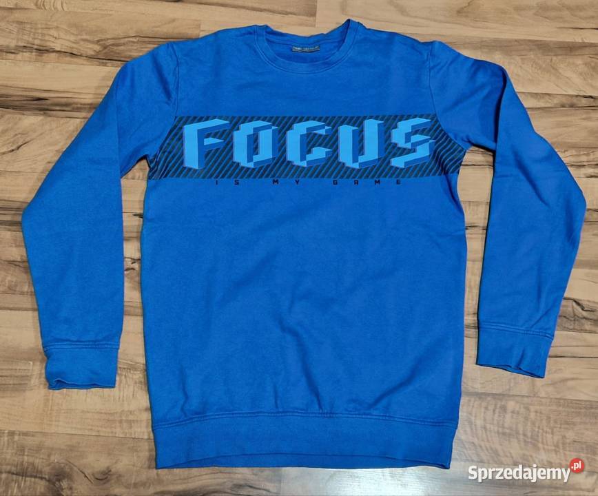 Bluza chłopięca sportowa niebieska NOWA 170 Kraków