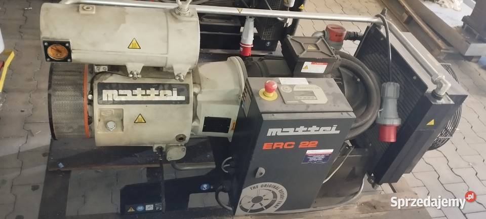Kompresory łopatkowe Mattei ERC 22H 22 kW Mattei