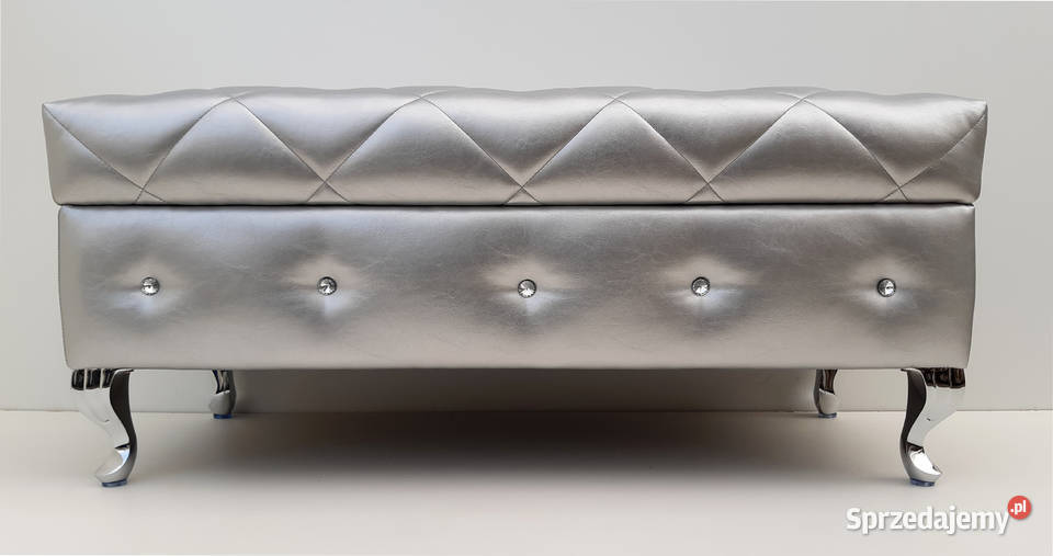 Pufa Ławka SWAROVSKI PIKOWANA CARO 42cm Poznań sprzedam