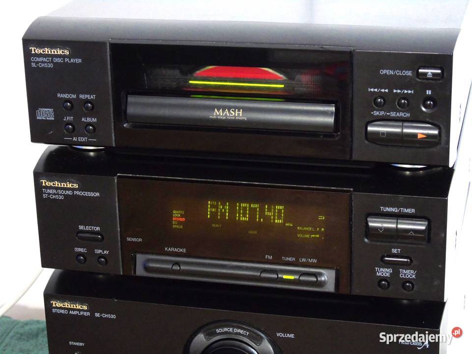 Wieża Technics SE CH50 sprawna ładna i mocna Wieże i miniwieże Jasło