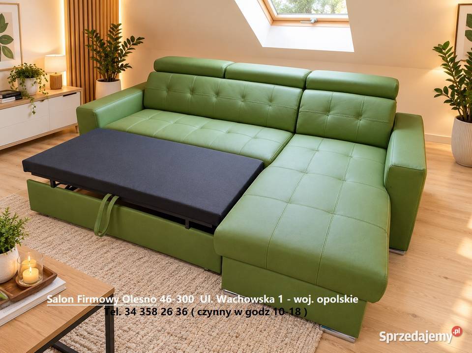 Narożnik NOEL 240 x 180 SKÓRA NATURALNA Kolor Narożniki Sieraków Śląski