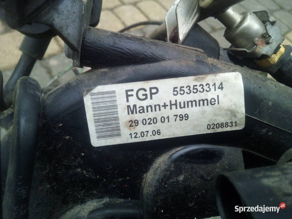 Kolektor ssący opel Z18XER wtryski przepustnica Rok produkcji 2006 Hrubieszów
