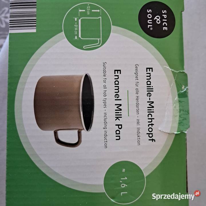 nowy garnek emaliowany 16 l Warszawa