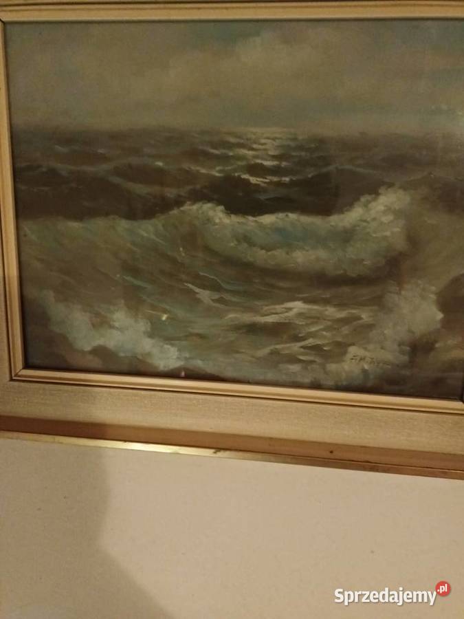 Morze podczas sztormu Bielsko-Biała