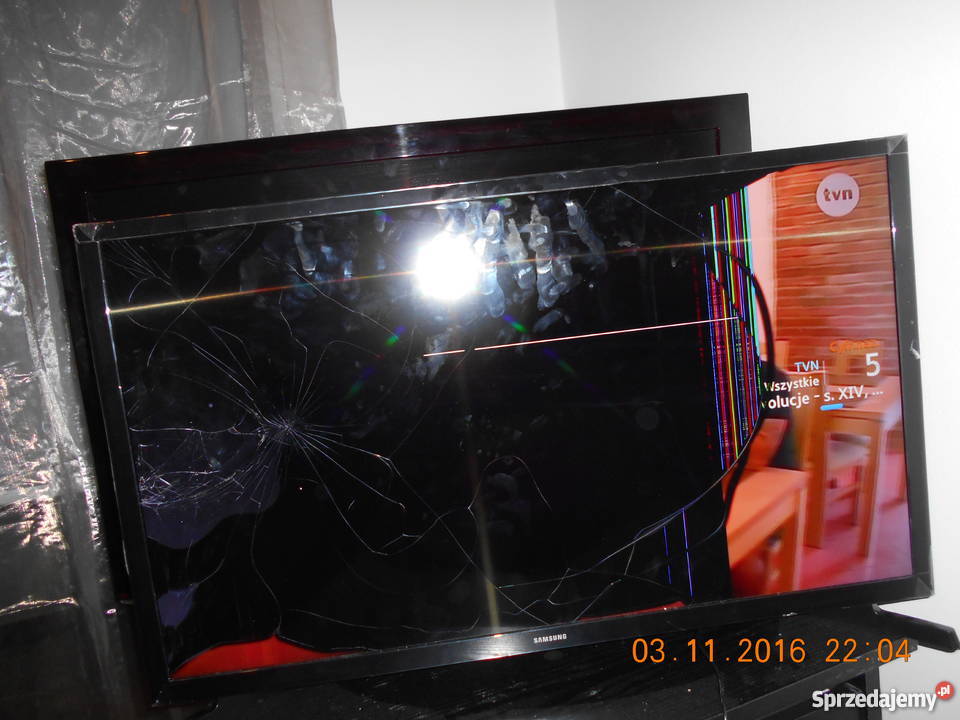 Telewizor Samsung UE32J4000AW uszkodzony na Kraków